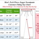 Black & Red & Navy (Tech) Large Men’s Tech Fleece Jogger Sweatpants (3 Pack) - Ideal for Training or Casual Wear